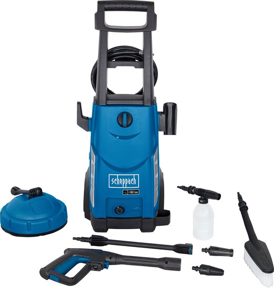 SCHEPPACH HCE2400 elektrische hogedrukreiniger - 2400 W - 180 bar van Scheppach