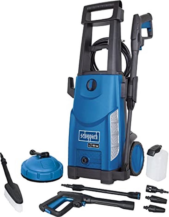 Scheppach Hogedrukreiniger HCE2600 2600W 180 bar van Scheppach