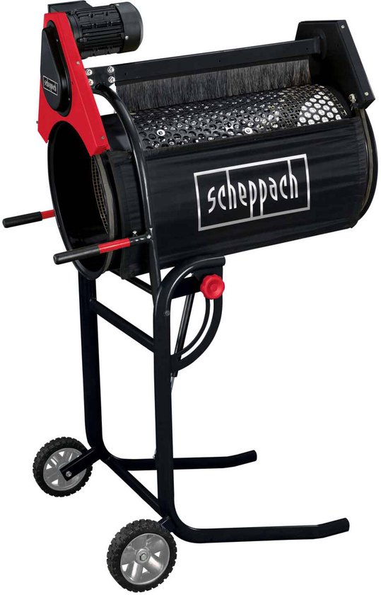 Scheppach Rolzeef RS350 - 250W - zeef lengte: 800 mm - zeef omtrek Ø: 400mm - 42 rpm van Merkloos	