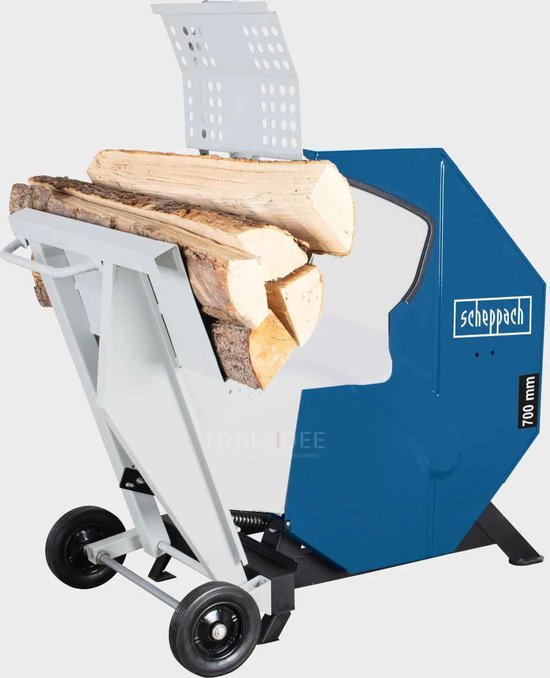 Scheppach Wipzaag HS730 - 4500W / 400V - Brandhoutzaag voor max. Ø24 cm hout & tot 100cm lengte hout - Geschikt voor hardhout & zachthout van Merkloos	