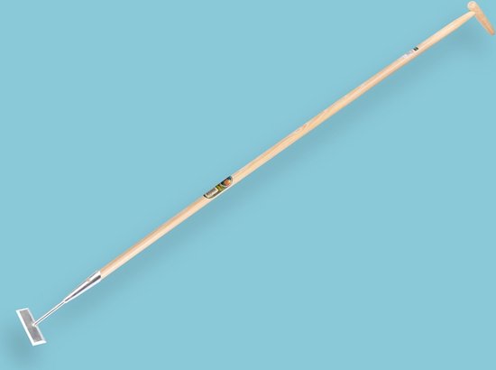 Schoffel 14 cm. VERZINKT vierzijdig scherp, met hilt steel  160 x 2,8 cm van Talen Tools