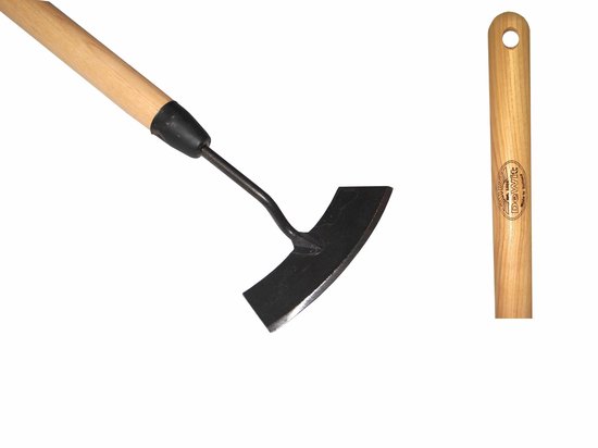 Schoffel gesmeed rond 14cm met 140cm essen steel DeWit van DeWit