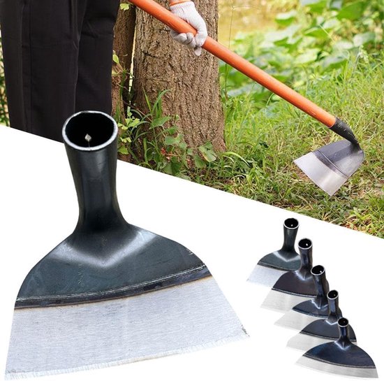 Schoffel Hoofd - Tuin Schoffel - Onkruid Verwijderen - Zware Staal Constructie - Tot 28.5cm - Metaal