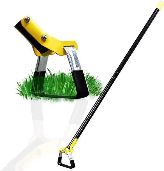 Schoffel Tuin - Onkruidverwijderaar Hark - Effectief Onkruid Wieden - Verstelbare Lengte - Tot 1.6 Meter van Merkloos	