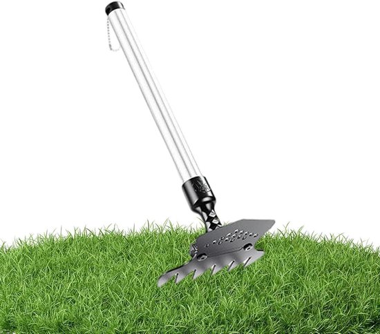 Schoffel Tuinhark - Handgereedschap Tuin - Onkruid Wieden - Verstelbare Lengte - Tot 98.5 cm - Metaal