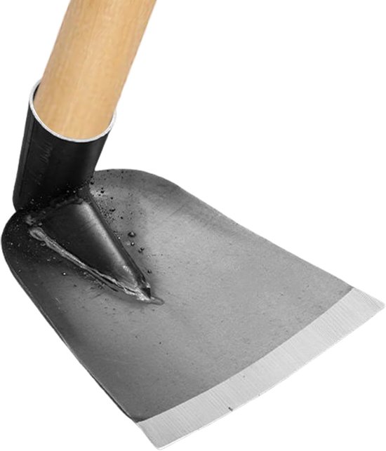 Schoffel voor Tuinieren - Onkruidverwijderaar Graver - Grond Losmaken - Gemaakt van Mangaanstaal - 8x14x8 cm
