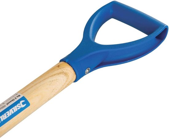 Schop 980mm - Geperste Stalen Kop met Houten Schacht van Silverline