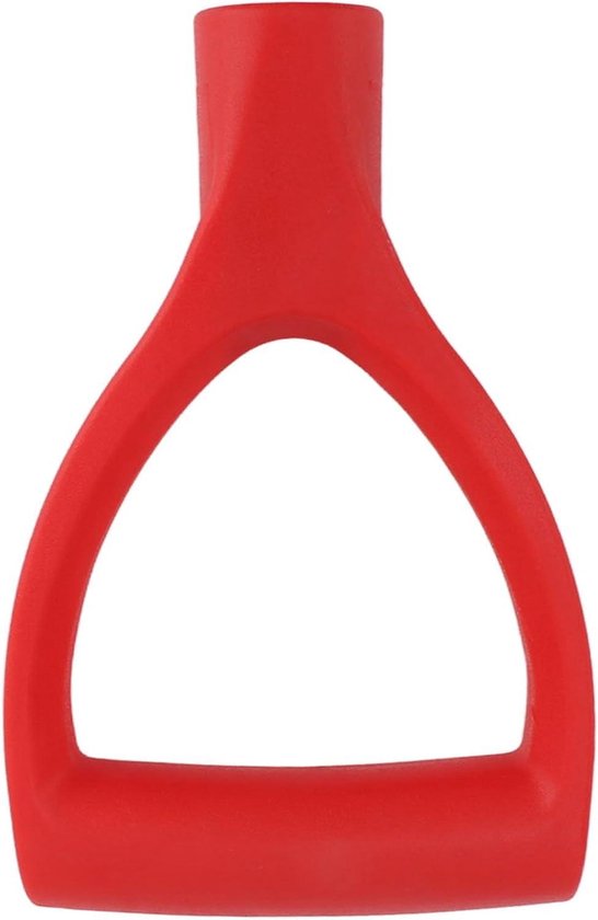 Schop D Grip Handvat Binnendiameter 32mm PVC Spade Sneeuwschuiver - Vervanging Handvat - Tuin Accessoires - Spade Sneeuw Scoop - Graven Harken Tool (Rood) . van Ranseyer