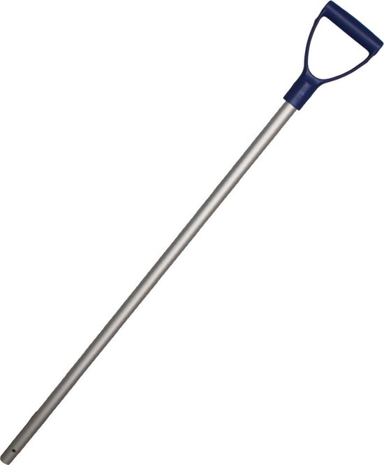 Schop steel - Aluminium - handvat - Navy van Merkloos	