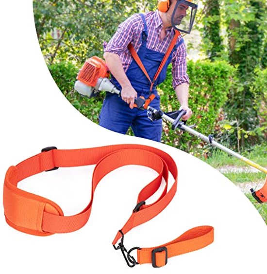 Schoudertrimmer met Harnas en Verstelbare Nylon Riem voor Tuinieren van Merkloos	