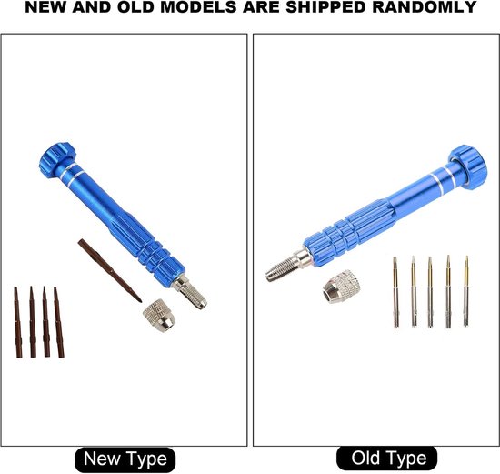 Schroevendraaierset - precisieschroevendraaier - gereedschapset voor laptop - mobiele telefoon - brillen - horloges - elektronisch speelgoed van Merkloos	