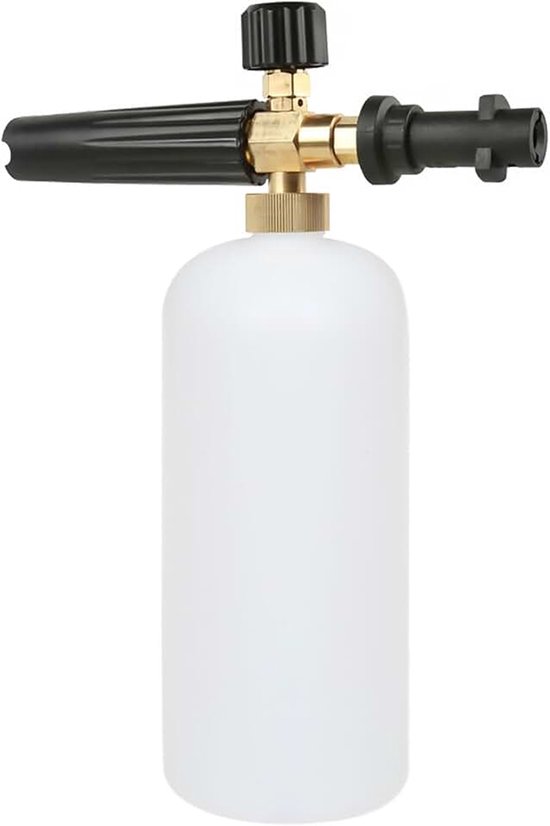 schuimmondstuk voor Kärcher K-serie schuimkanon, 1 liter schuimlans, sneeuwschuimpistool, autowassen, pistool geschikt voor Kärcher