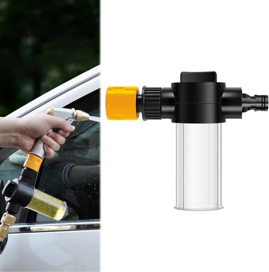 Schuimsproeier voor auto wassen en irrigatie, draagbare drukspuitfles voor gazon, huisdieren en meer