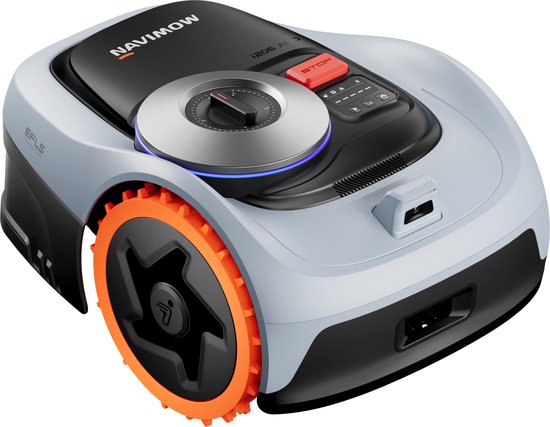 Segway Navimow i206 AWD Robotmaaier - Nu met gratis garage t.w.v. 149,99 euro - Zonder Grensdraad & Zonder Antenne - Snelste & eenvoudige Installatie - 600m² - driewielaandrijving - 45% Helling - AI Obstakelvermijding -Super Stil 59dB-3 Jaar Garantie van Segway