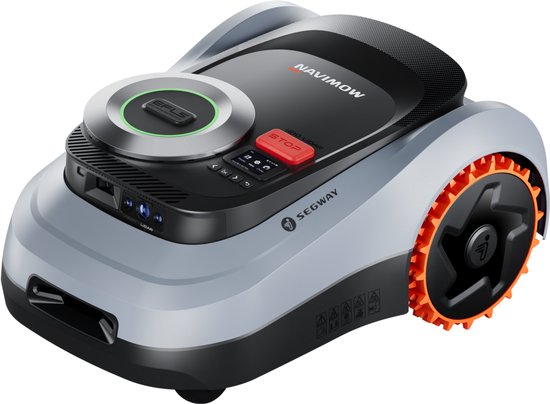 Segway Navimow i210 LiDAR Robotmaaier - Nu met gratis garage t.w.v. 149,99 euro - Zonder Grensdraad & Zonder Antenne - Navigatie Zonder Satellieten - 1000m² - 45% Helling - AI Obstakelvermijding - Apple Find My - Super Stil 59dB - 3 Jaar Garantie van Segway