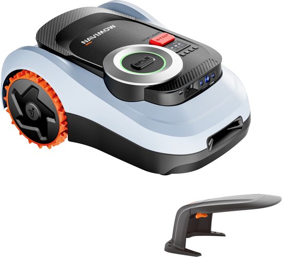 Segway Navimow i210 LiDAR - Robotmaaier - Zonder Grensdraad & Zonder Antenne - Navigatie Zonder Satellieten - 1000m² - 45% Helling - AI Obstakelvermijding - Apple Find My - Super Stil 59dB - 3 Jaar Garantie