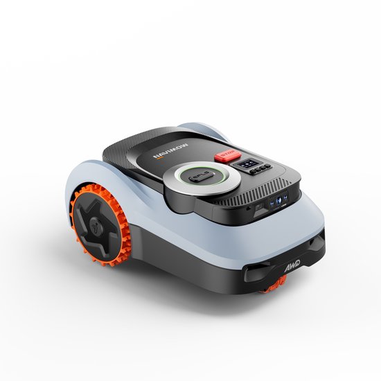 Segway Navimow i220 LiDAR pro - Lidar+NRTK+Vision - AWD - Robotgrasmaaier - Zonder Grensdraad & Zonder Antenne - Navigatie Zonder Satellieten - 2000m² - 45% Helling - AI Obstakelvermijding - Apple Find My - Super Stil 59dB - 3 Jaar Garantie van Merkloos	