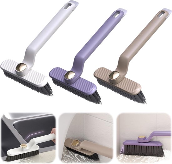 Selbro ® Veelzijdige Reinigingsborstelset voor Badkamer en Ramen met Innovatief Ontwerp van Selbro