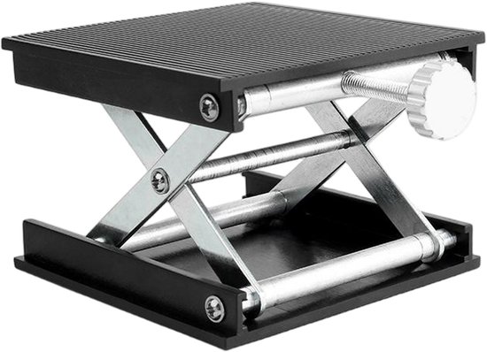 Semi-kunststof hefplatform - Hoogteverstelbaar 25-90 mm - Laboratoriumhefplatform - Geschikt voor experimenteel ontwerp en engineering van Toolland