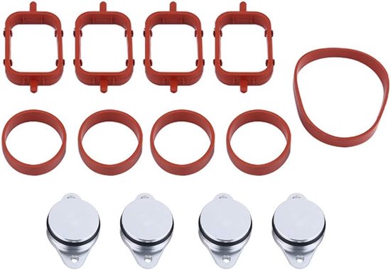 Set aanzuigspruitstukken - 4/6-delig - 22-mm-Drallkleppen - blindstopen - aanzuigkit - andere accessoires