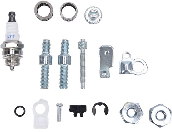 Set geleidebouten geschikt voor de kettingspanner van de Stihl 066 MS 660. Vervangt de originele onderdeelnummers 1138 664 2400 en 1127 007 1003.