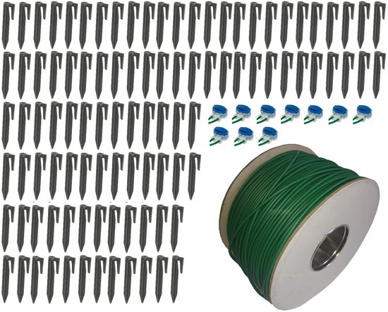 Set met 100 m / 3,4 mm begrenzingskabel voor de Parkside PAMRC 250 A1 City-robotgrasmaaier