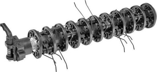 Set met veren 30cm van Merkloos	