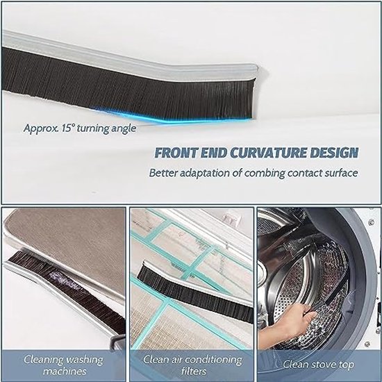 Set van 11 Harde Borstels voor Voegen- en Reinigingstaken van Merkloos	