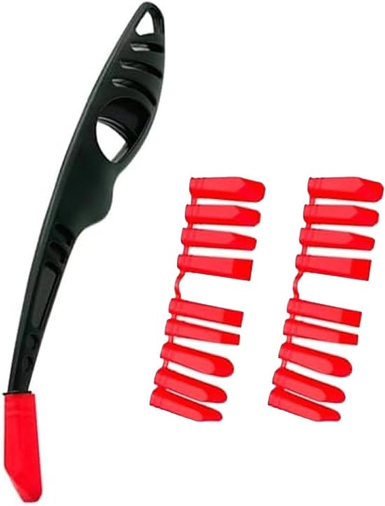 Set van 2 silicone voegafwerkers met diverse vormen voor gladde tegelvoegen en voegenbewerking