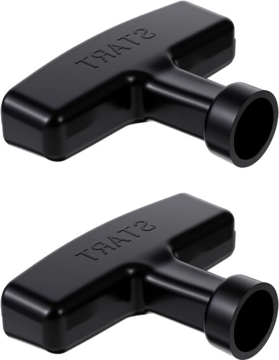 Set van 2 Trekkoorden voor Tuingereedschap, Vervangende Handgrepen voor Grasmaaiers en Kettingzagen, Duurzame Accessoires voor Tuinonderhoud