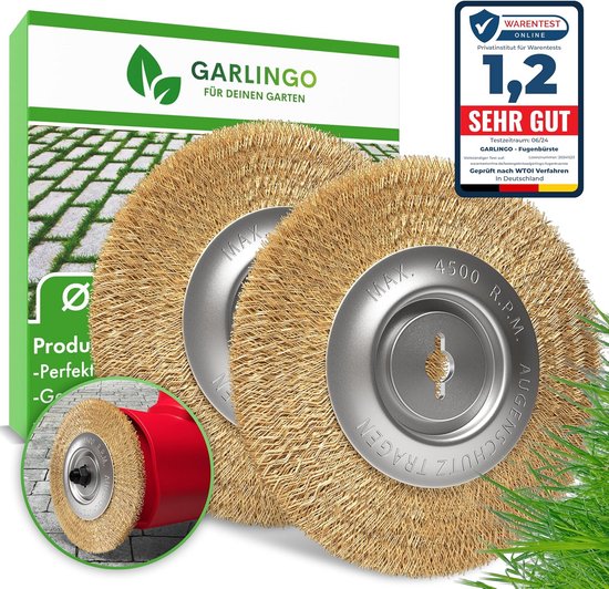 Set van 2 Voegborstels voor Voegenreiniging - 10 mm Breed van Merkloos	
