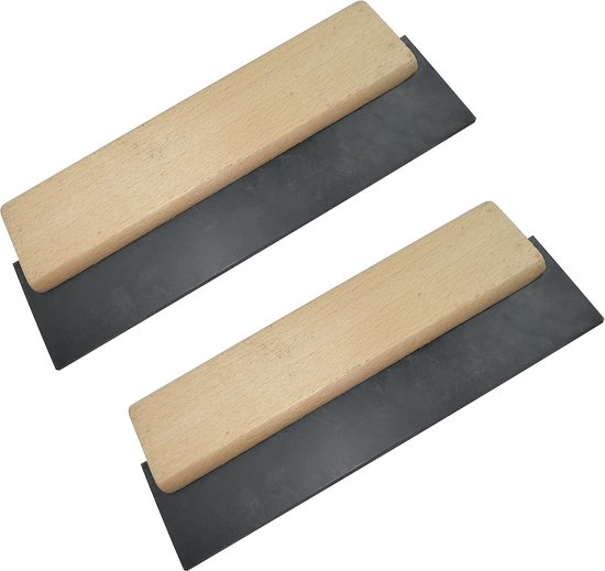 Set van 2 Voegenkrabbers met Houten Handvat voor Tegels en Voegen van Merkloos	
