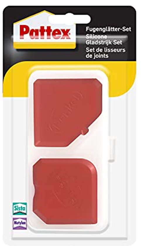 Set van 2 Voegenspatels voor Professioneel Gladmaken en Eenvoudige Reiniging van STAC.