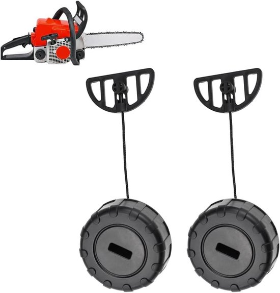 Set van 2 zwarte brandstoftanks en oliedoppen voor STIHL kettingzagen - Vervangingsonderdelen voor MS170, MS180, 017, 018 - Tuin en bosbouw accessoires