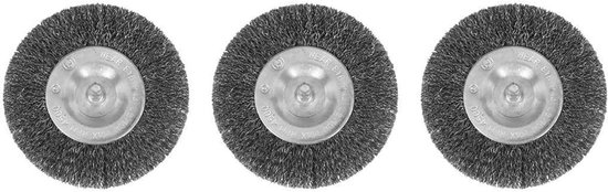 Set van 3 Voegborstels voor Elektrische Tuinborstel van Merkloos	