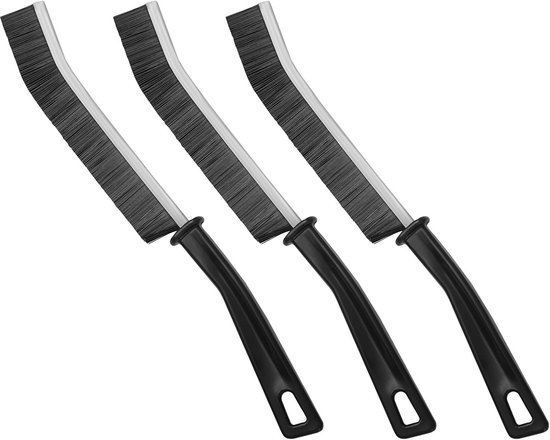 Set van 3 Voegenborstels - Krachtige Schrobborstel voor Tegels, Keuken en Badkamer van Lunoo