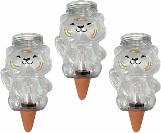 Set van 3 Zelfwaterende Bollen voor Planten, Automatische Irrigatie, Tuin Watergeef Apparaten, Ideaal voor Binnen- en Buitengebruik, 350 ml van Merkloos	
