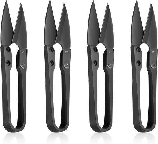 Set van 4 Mini Snoeischaren en Bonsai Gereedschap voor Tuin en Knutselen van Merkloos	