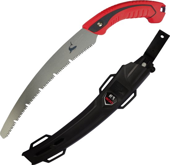 Shark Saw - Professionele Japanse Snoeizaag / boomzaag - 300 mm - Inclusief Holster - Japanse zaag van Shark