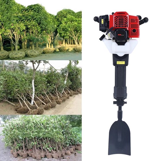 Shoppee draagbare tuinboom graver - boomgraver - Tuinboomgraver - Weerstaan Slijtage Voor Bosbouwzaailingen En Wijngaard - Ondersteunt Tuingereedschap van Shoppee