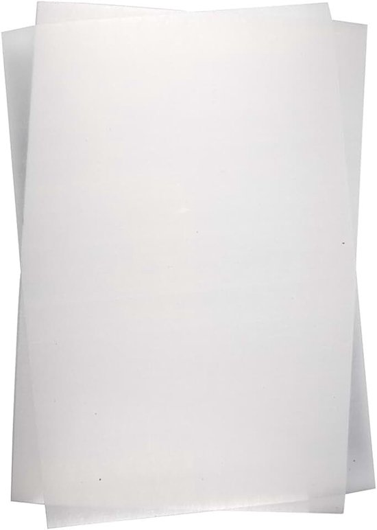 Shrink Plastic Sheets, vel 20x30 cm, Glans transparant, 10 vel