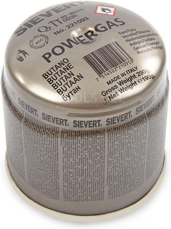 Sievert Gaspatroon Butaangas Prikvulling 1925C van Sievert