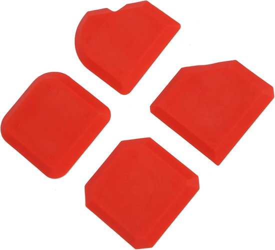 Siliconenkit Verwijderaar - Kit Spatels - Voegen Verwijderen - Diverse Hoeken - 17 mm van Merkloos	