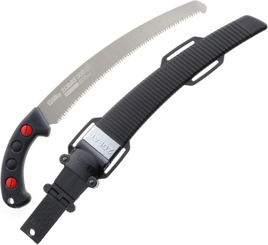 Silky Snoeizaag Zübat 300 Professional 30 cm - 6,4 Tanden per Inch - Gebogen Zaagblad - Incl. Schede van Merkloos	