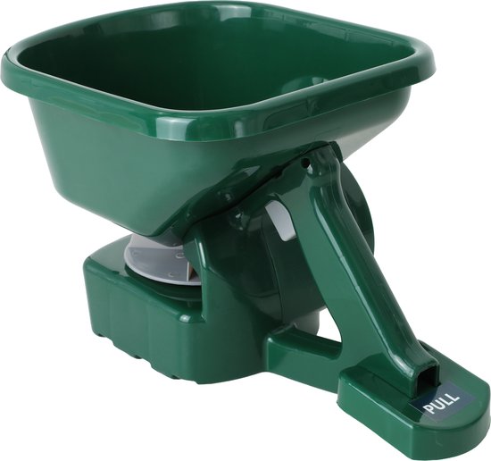 Sillar Handstrooier - Handzaaier voor Zaden, Meststof, Graszaad, Zout en Zand - 3 L – Strooier Handmatig – Uitschuifbare Steun – Verstelbare Dosering 4 Standen van Merkloos	