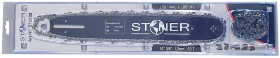 Silver Stoner Serie - Gidsstang met Ketting - 35cm - Universeel - Inclusief 2 Kettingen van Merkloos	