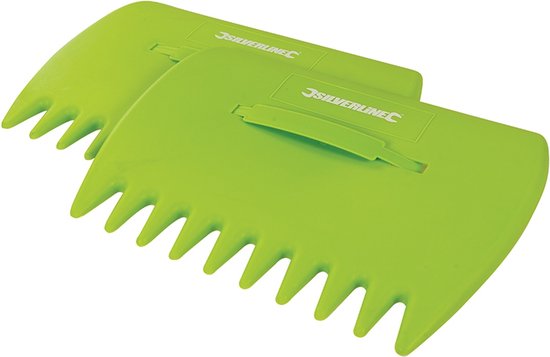 Silverline Bladverzamelaars - Handige grijpers - 33 x 25 cm - Lichtgewicht plastic van Silverline