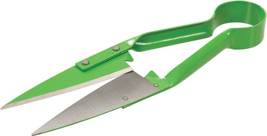 Silverline Handschaar - Carbon Staal - Lichtgewicht - 330 mm - Groen van Silverline