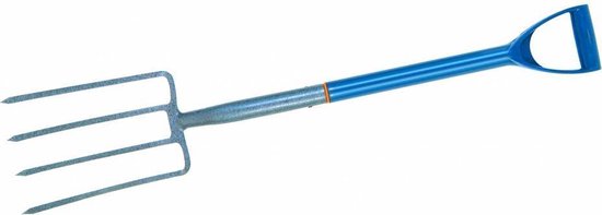 Silverline Spitvork - 95 cm - Epoxygecoate Tanden - Inclusief Steel van Silverline