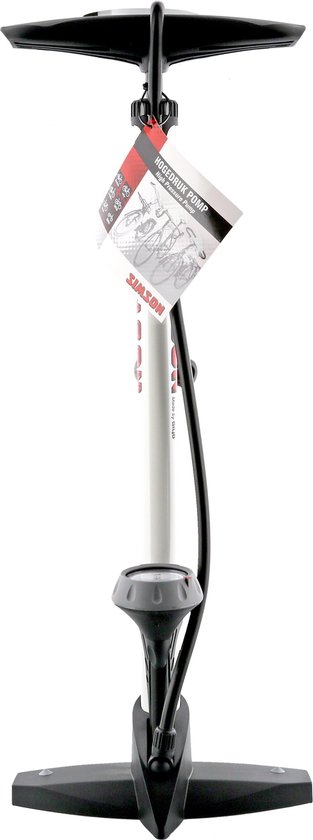 Simson FB0101B Hogedrukpomp met manomet-WIT van Simson